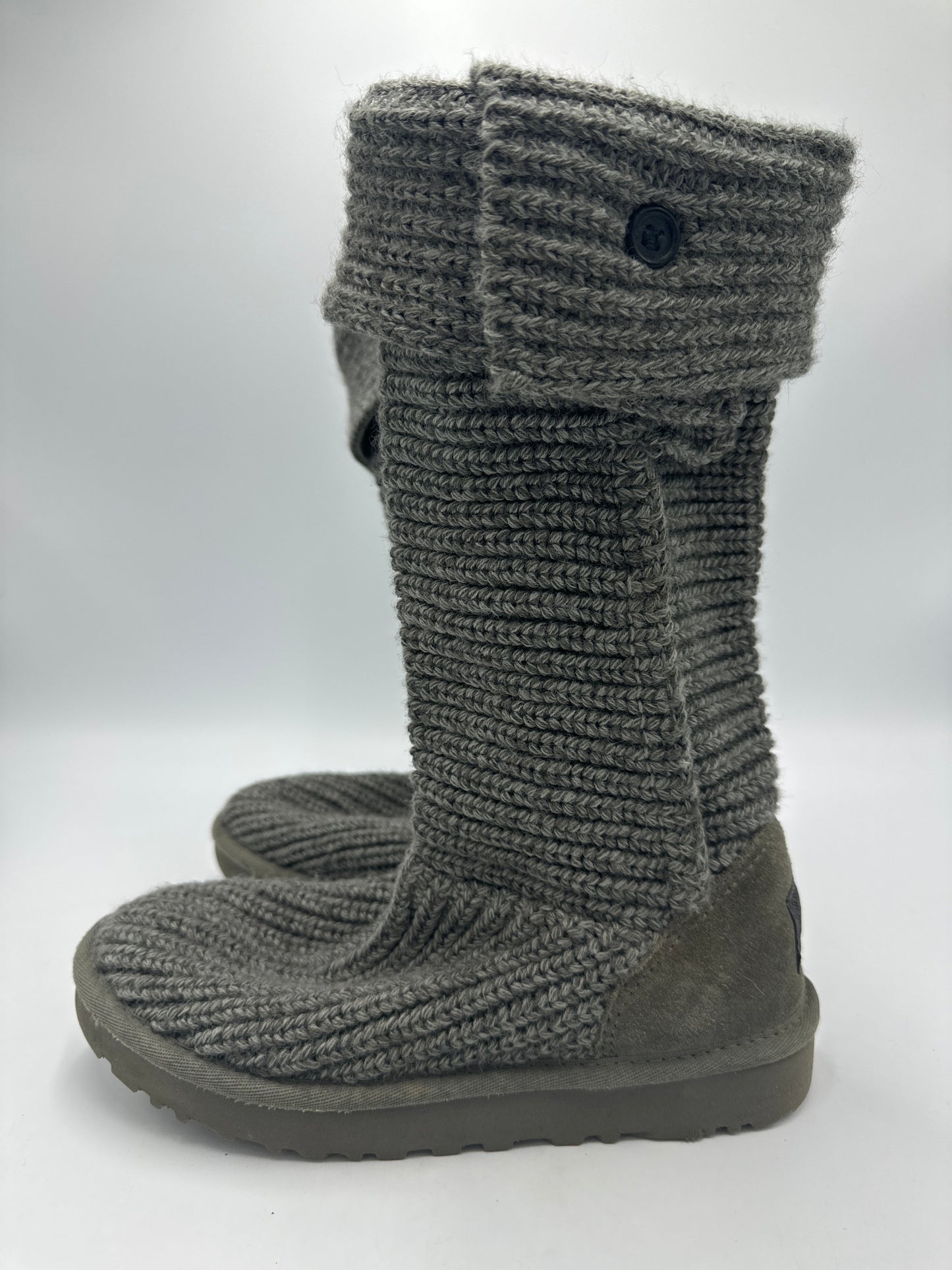 Boots Designer By UGG In Grey, Size: 6