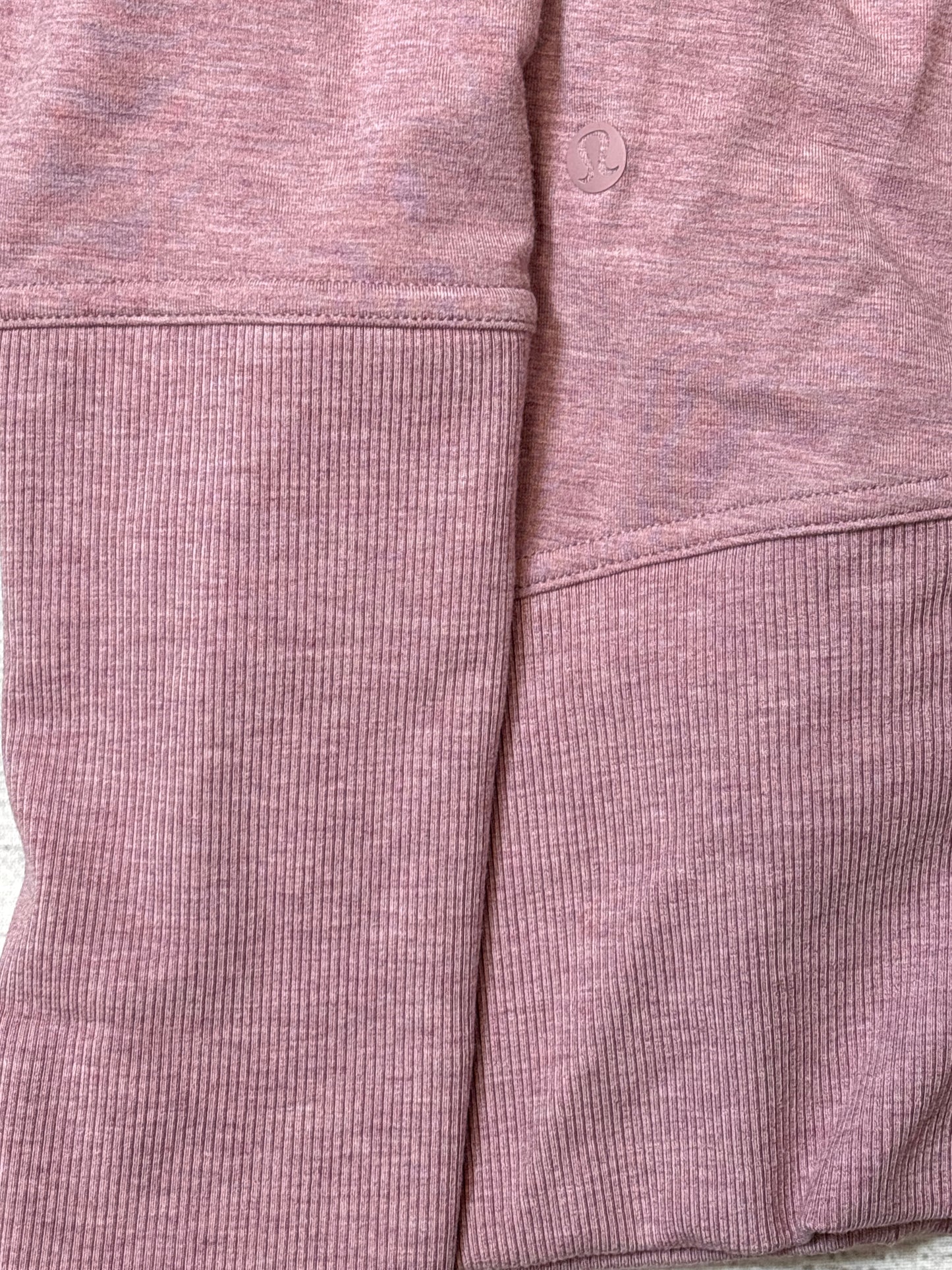 Athletic Sweatshirt Crewneck By Lululemon In Pink, Size: 8