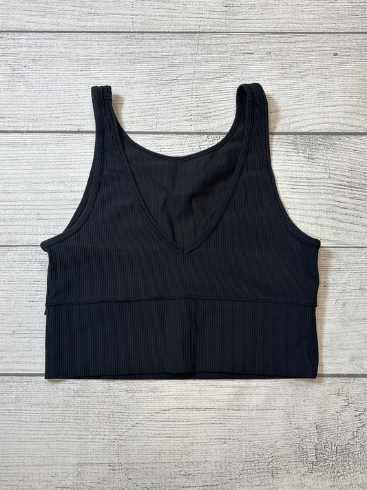 Athletic Tank Top By Lululemon In Black, Size: L