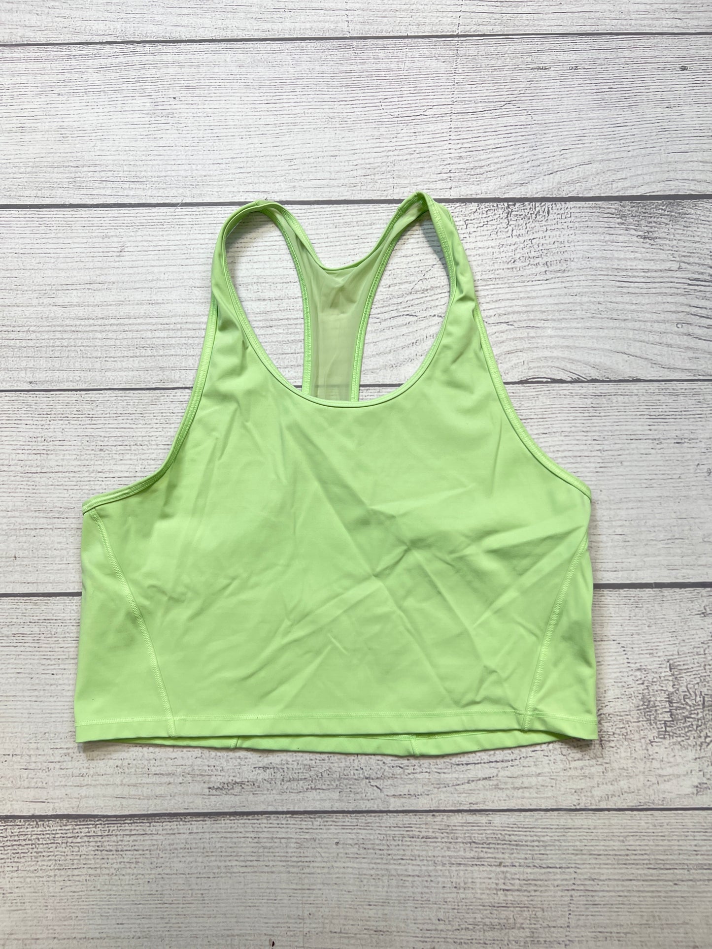 Athletic Tank Top By Athleta In Green, Size: L