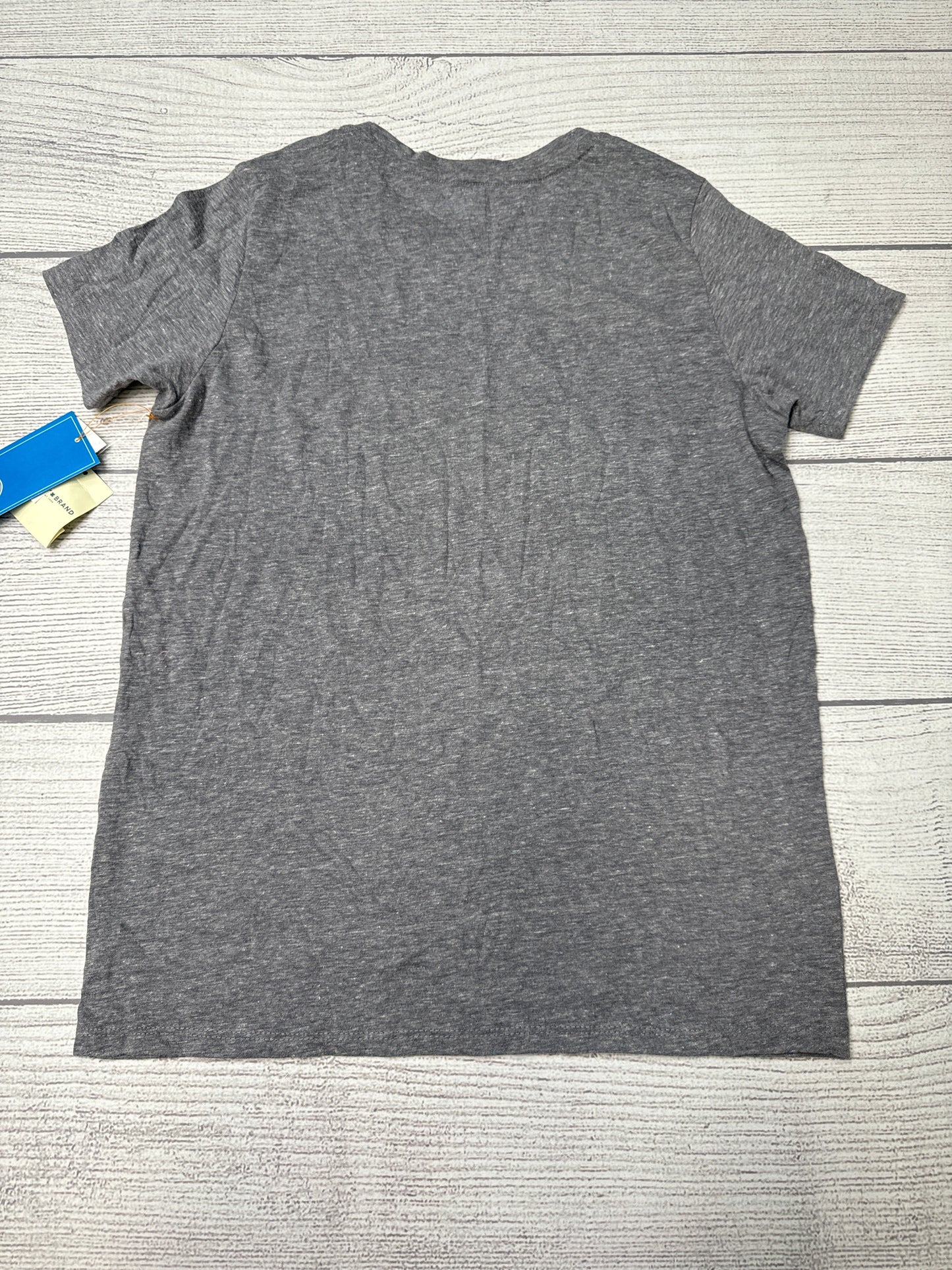 Top Short Sleeve By Lucky Brand In Grey, Size: S