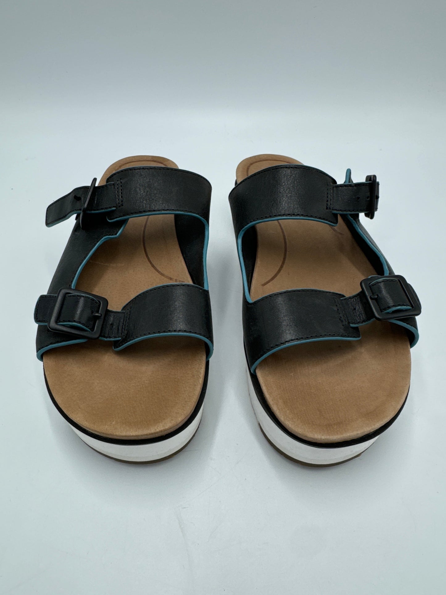 Sandals / Shoes Designer By UGG In Black, Size: 6.5