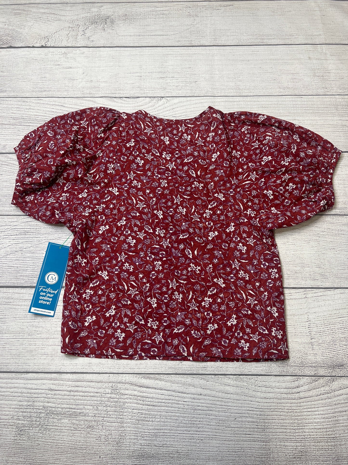 Top Short Sleeve By Madewell  Size: S