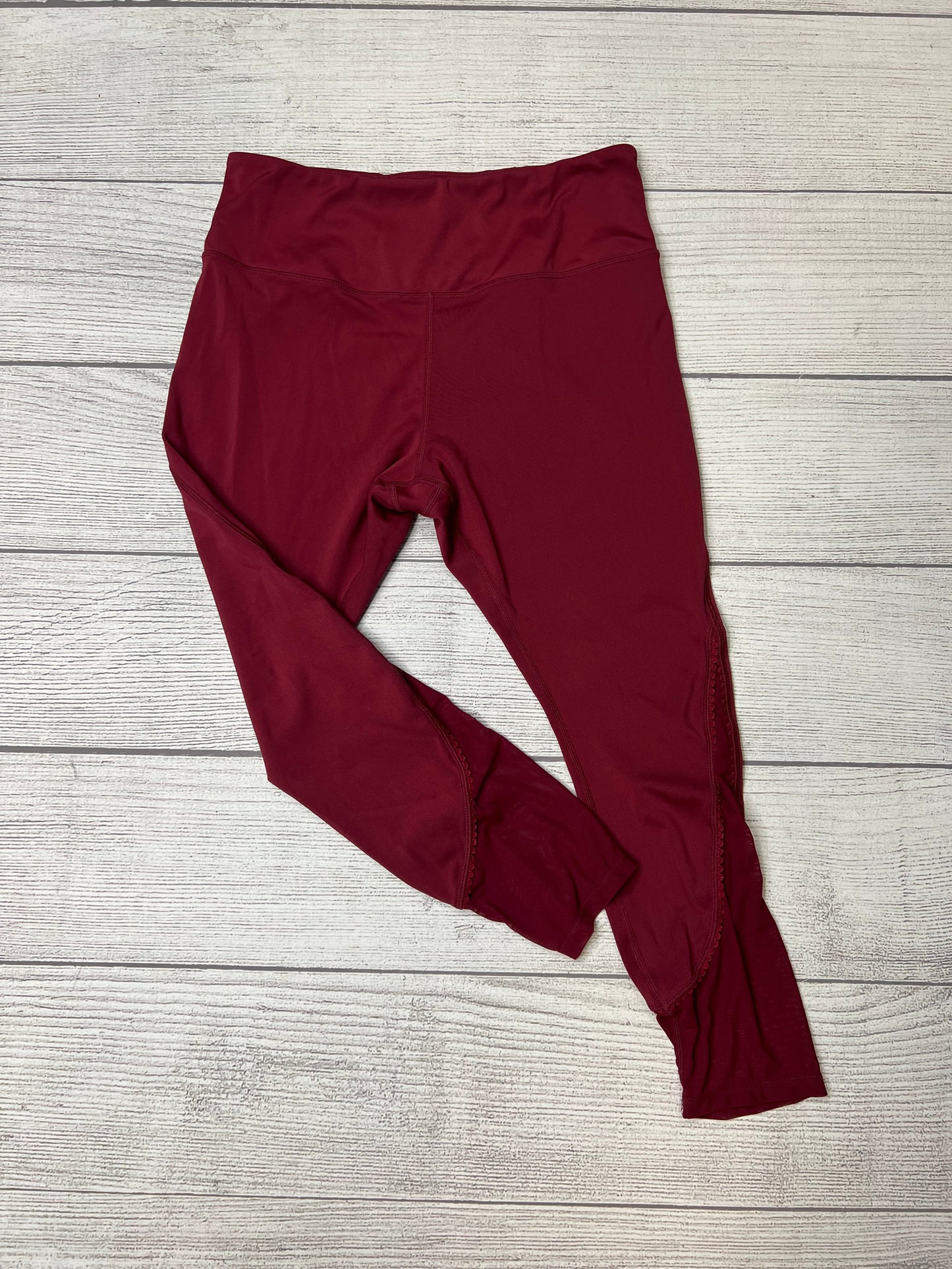 Maroon Pants Designer Kate Spade, Size L