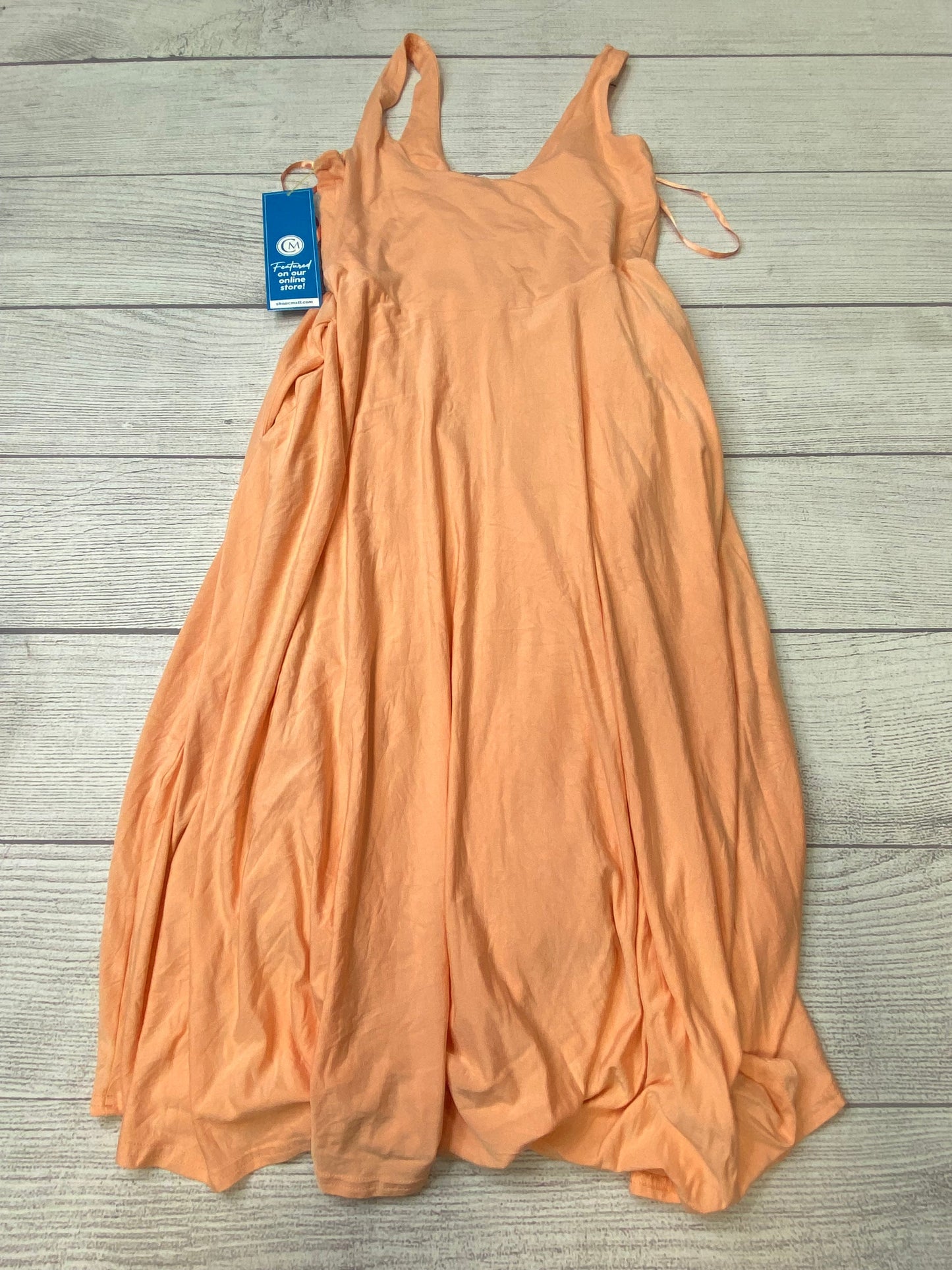 Orange Athletic Dress Athleta, Size M