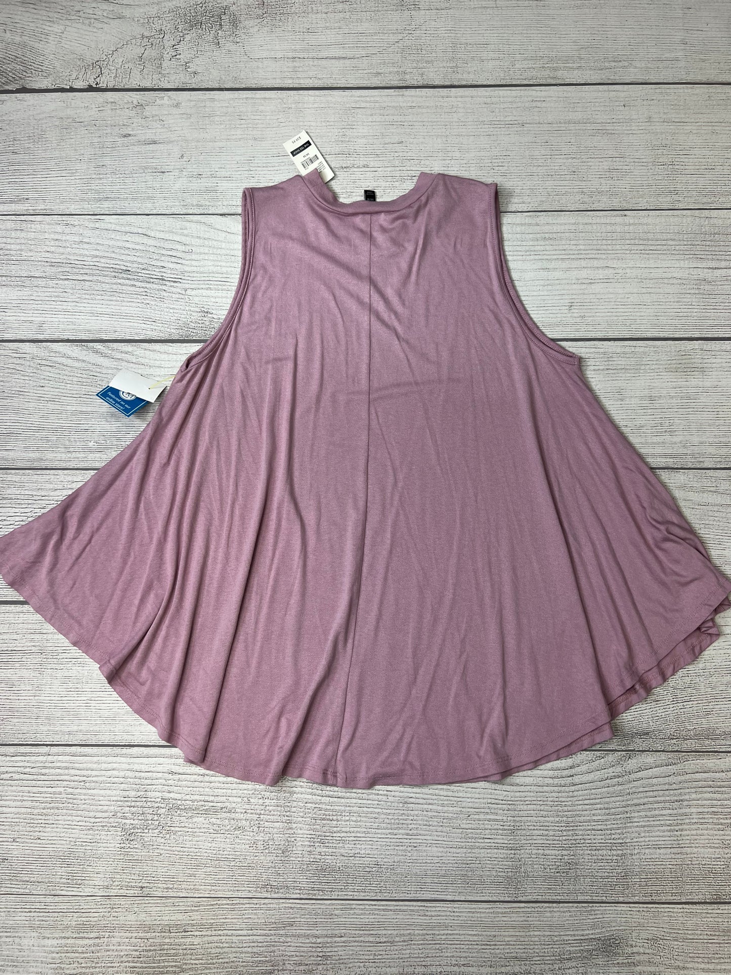 Top Sleeveless By Lane Bryant In Purple, Size: Xl