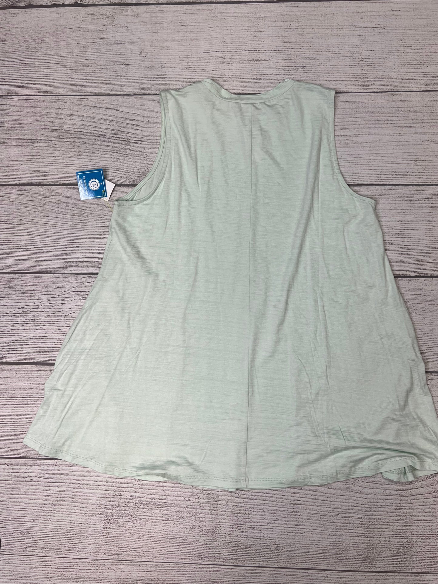 Top Sleeveless By Lane Bryant In Mint, Size: Xl