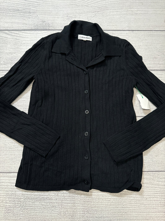 Sweater By Calvin Klein In Black, Size: Xs