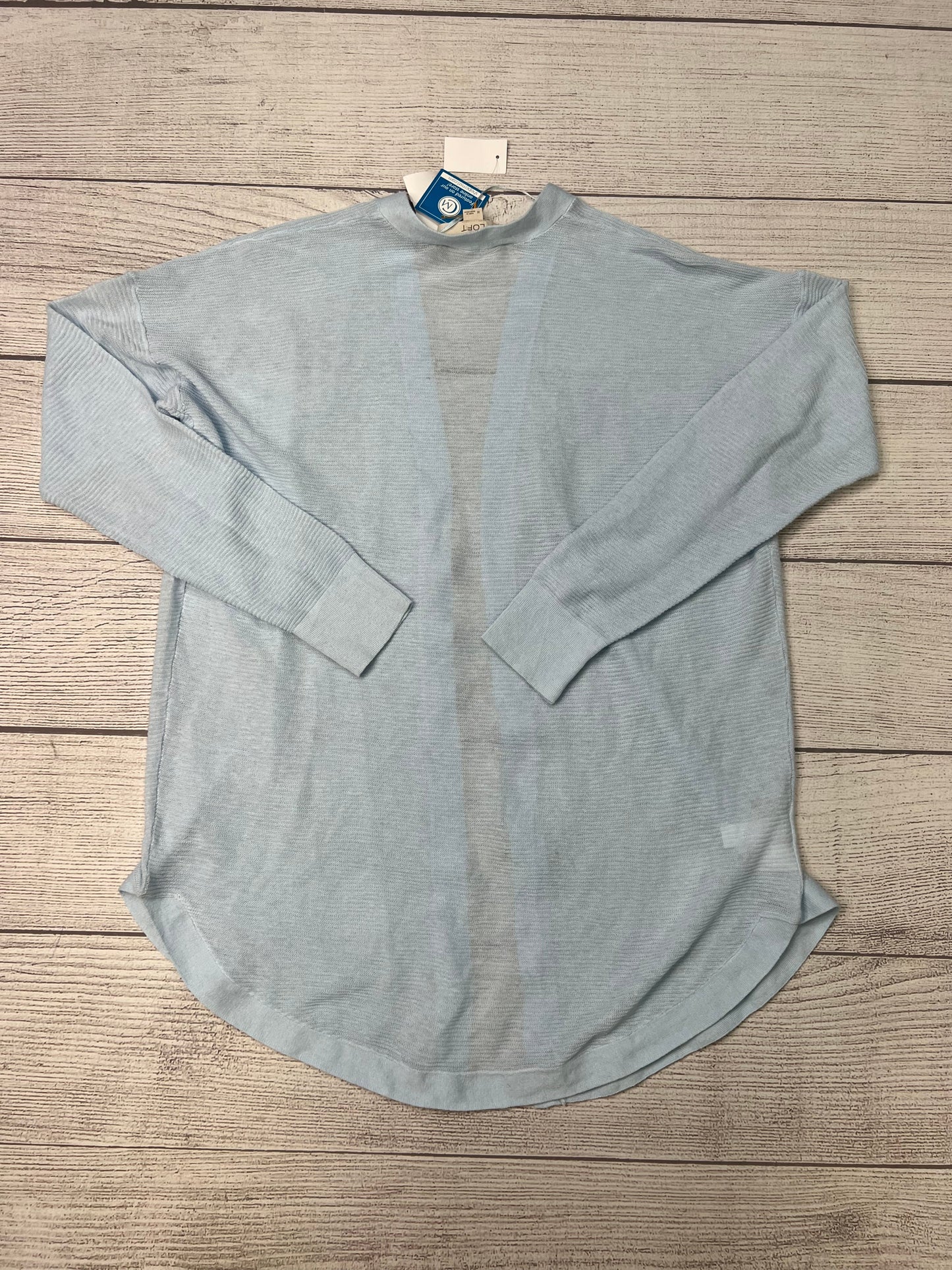 Cardigan By Loft In Light Blue, Size: M