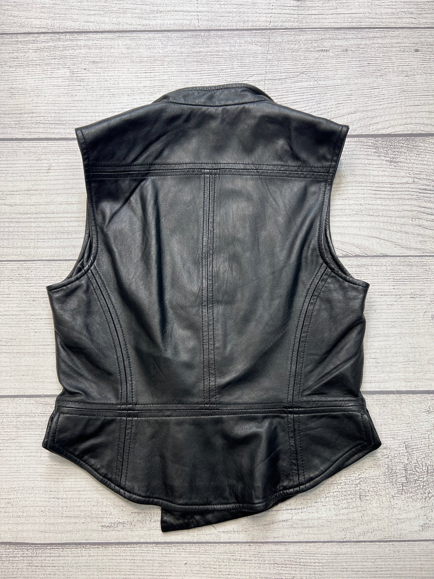 Vest Designer By Trina Turk In Black, Size: S