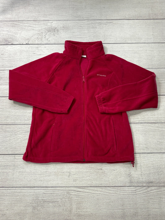 Jacket Fleece By Columbia In Red, Size: Xl