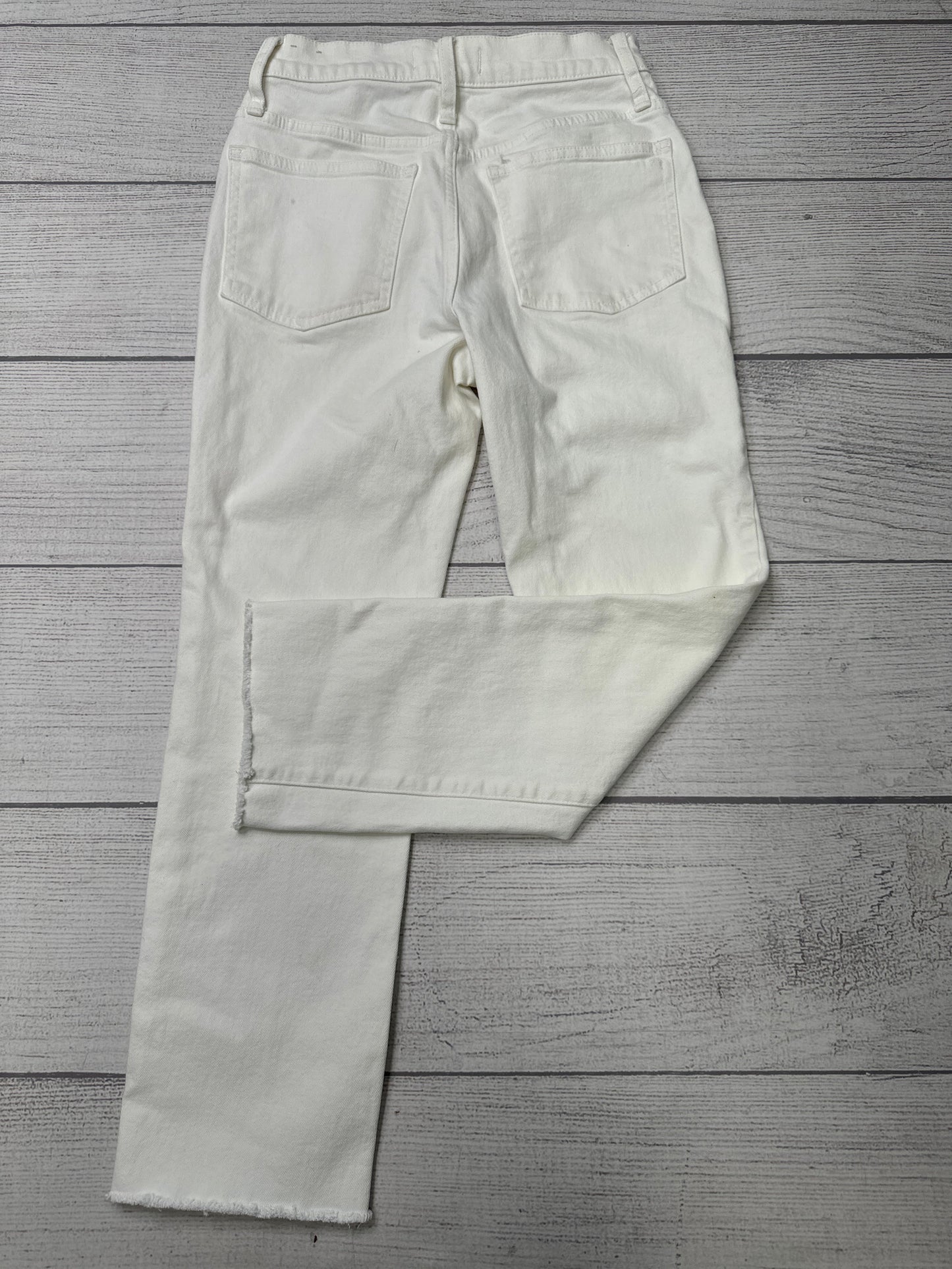 Jeans Designer By Madewell In White Denim, Size: 0p