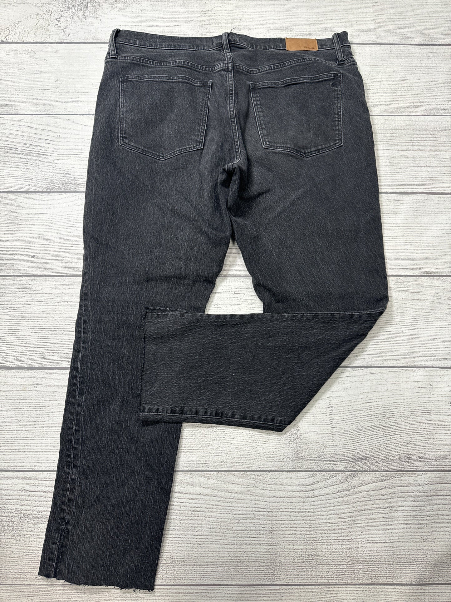 Jeans Designer By Madewell In Black Denim, Size: 12