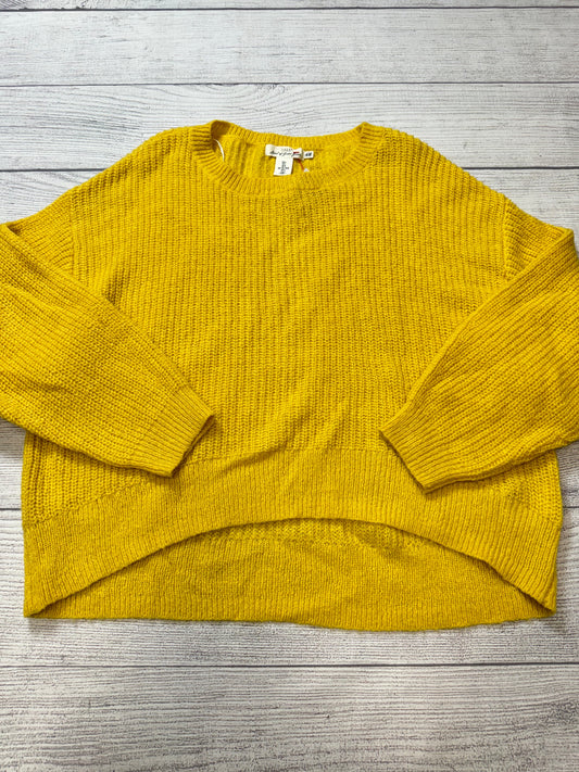 Sweater By Logg In Yellow, Size: L