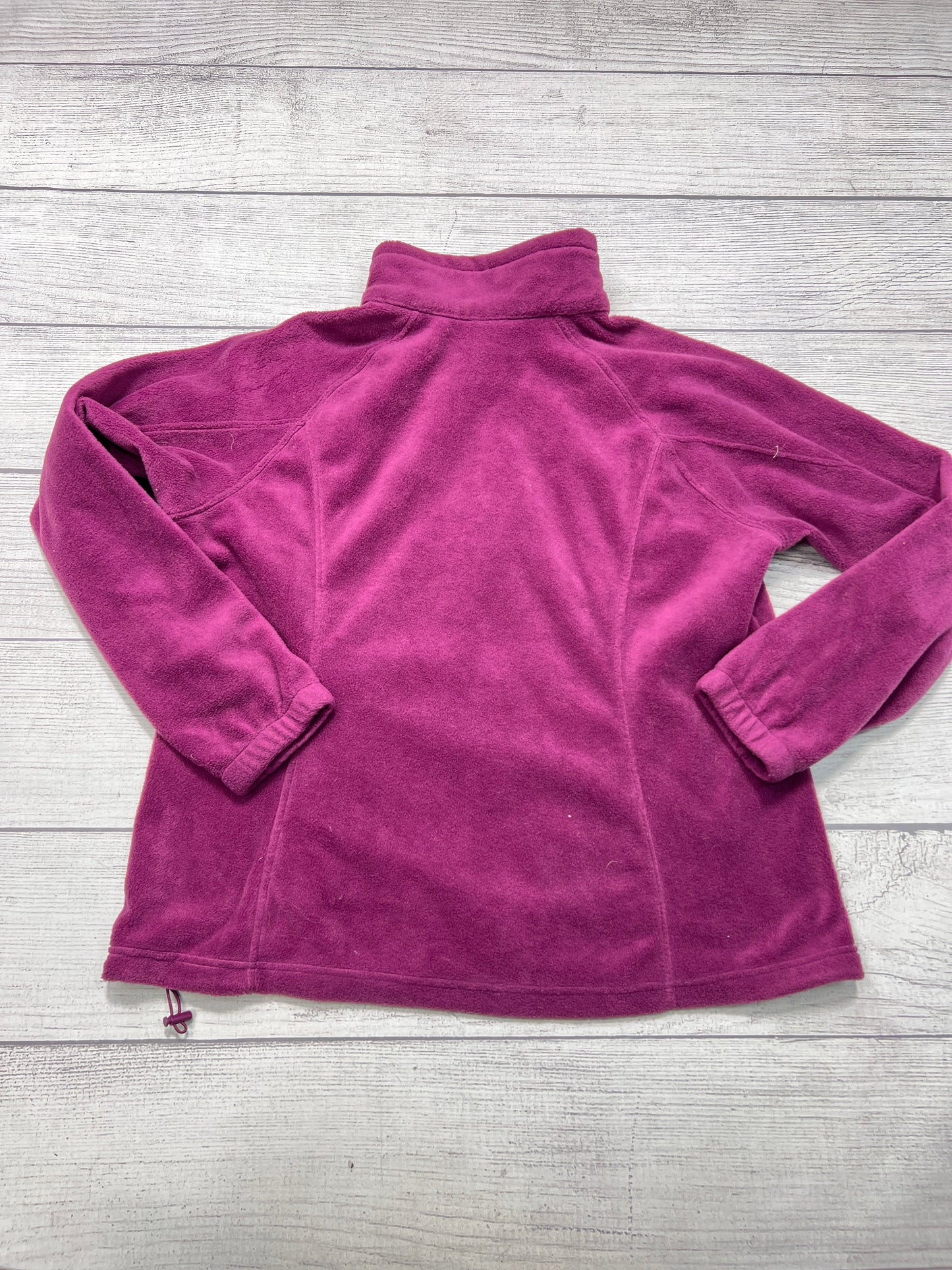 Jacket Fleece By Columbia In Purple, Size: 1x