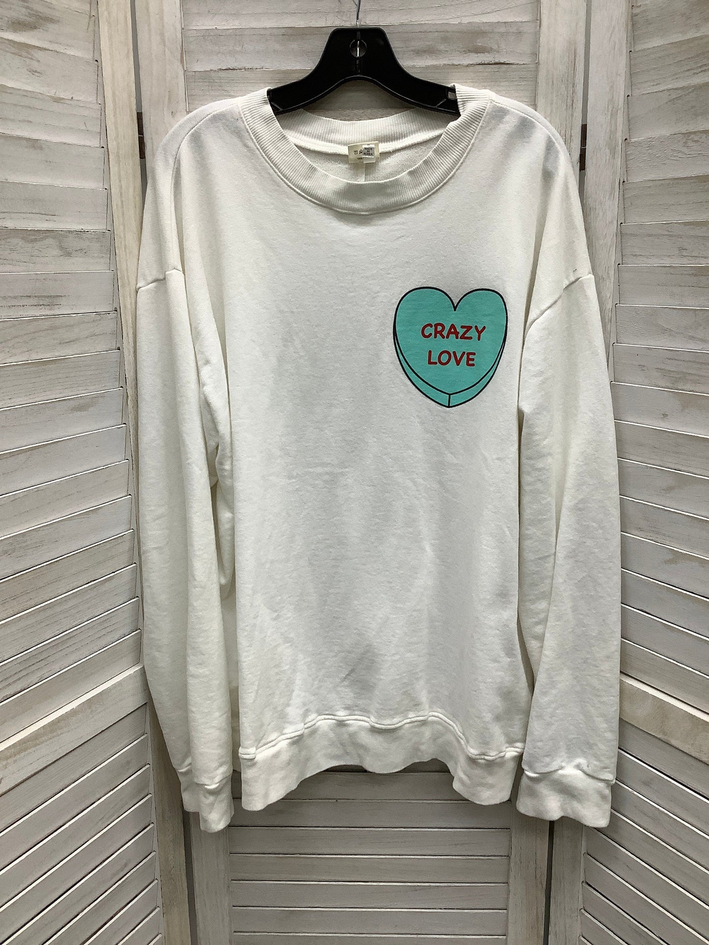 Sweatshirt Crewneck By Clothes Mentor  Size: M