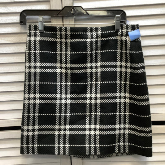 Skirt Mini & Short By J Crew O In Plaid, Size: 2