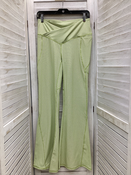 Athletic Pants By Fabletics In Green & White, Size: M