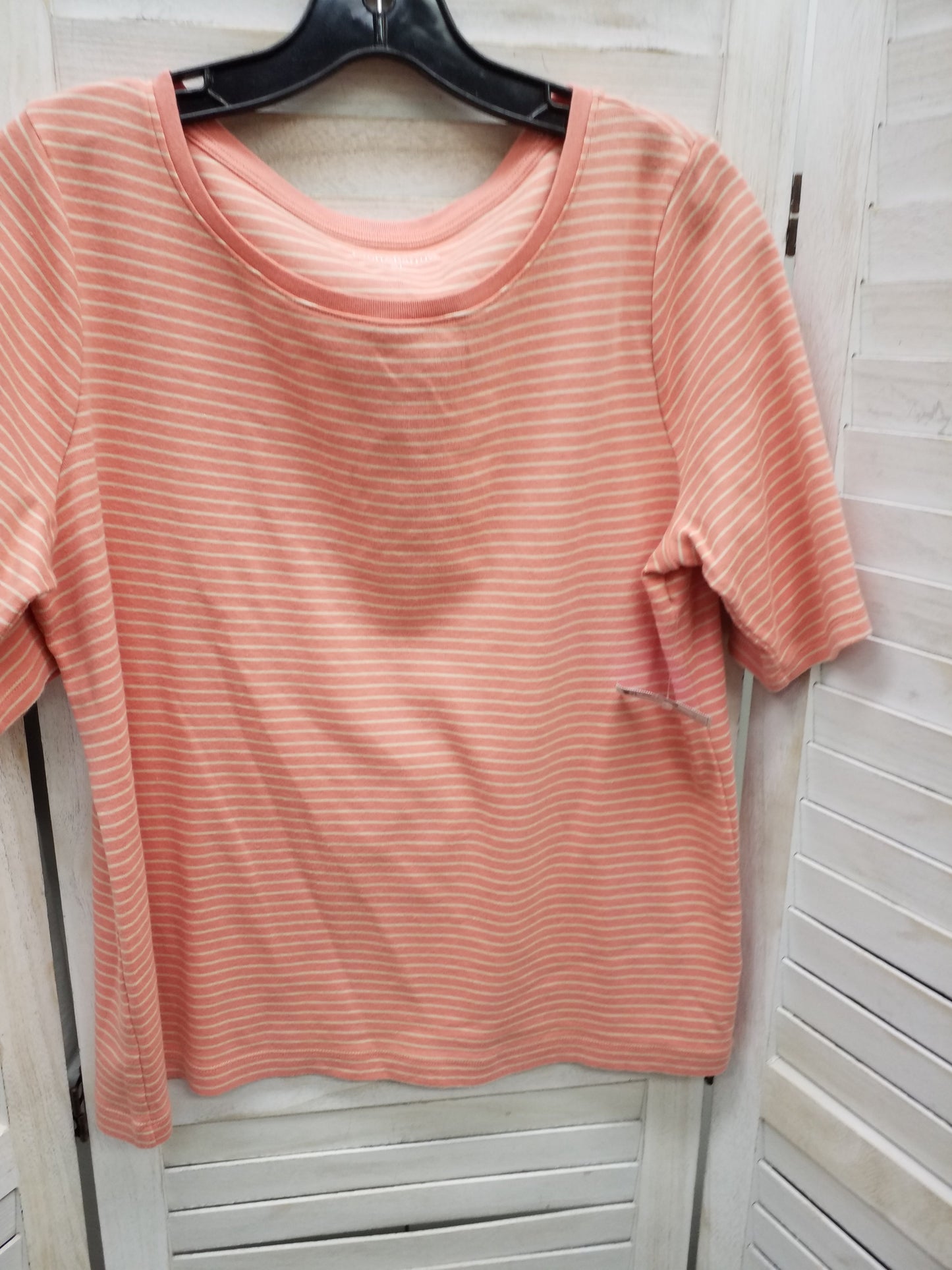 Top Short Sleeve Basic By Croft And Barrow  Size: Xl