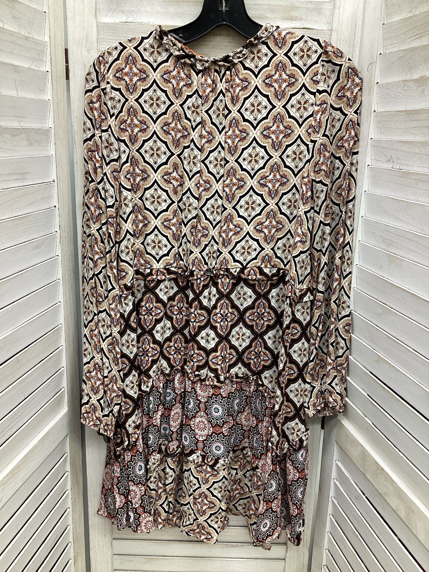 Dress Casual Midi By Anthropologie In Multi-colored, Size: M