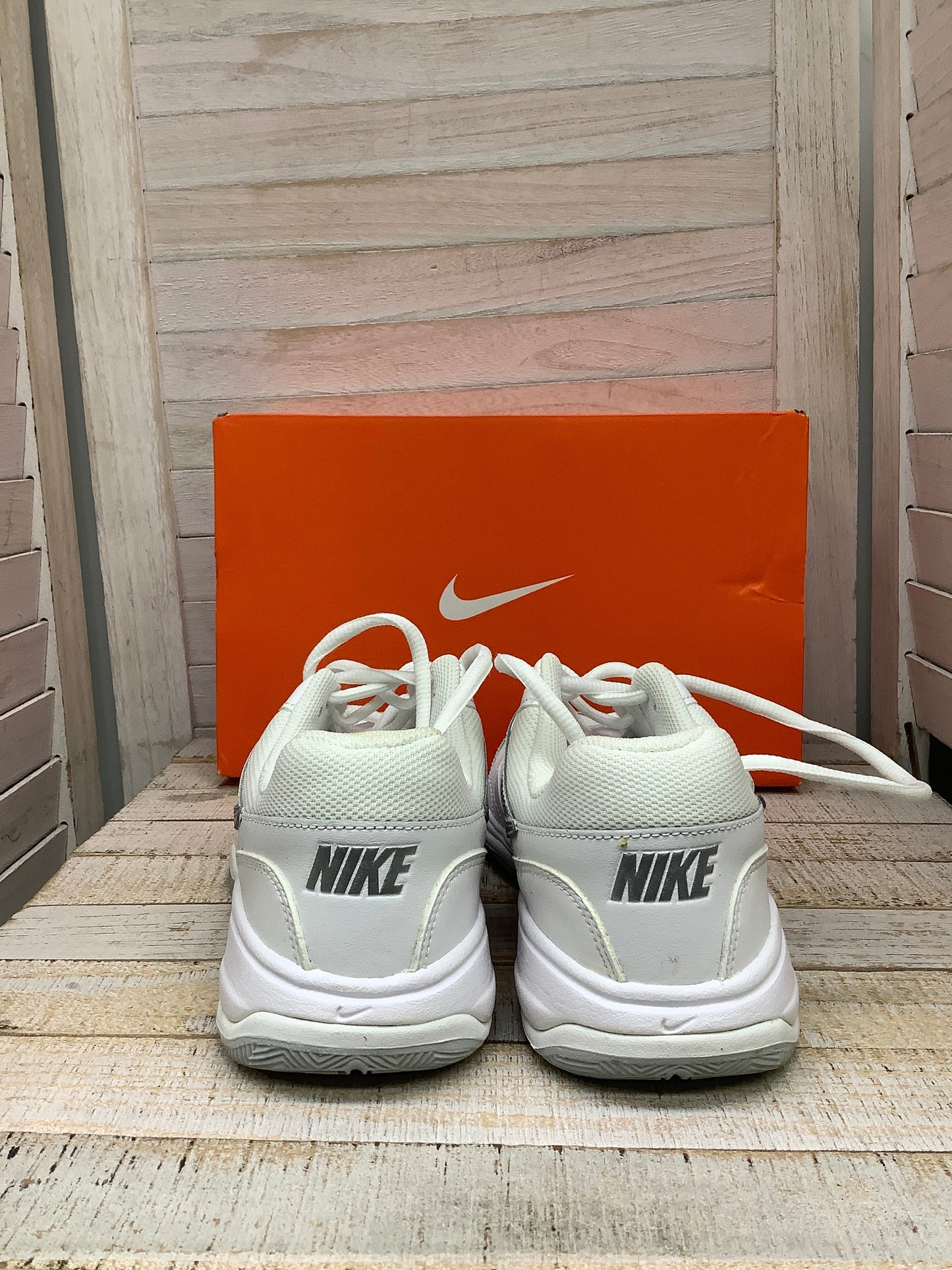 Shoes Athletic By Nike In White, Size: 7