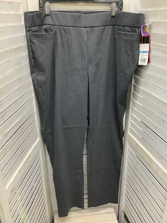 Pants Chinos & Khakis By Kim Rogers In Grey, Size: 20w