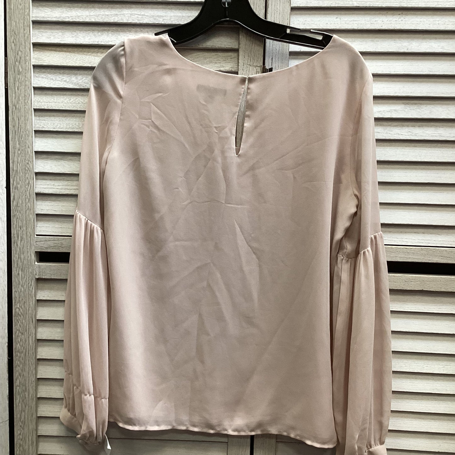 Top Long Sleeve By Express In Pink, Size: S