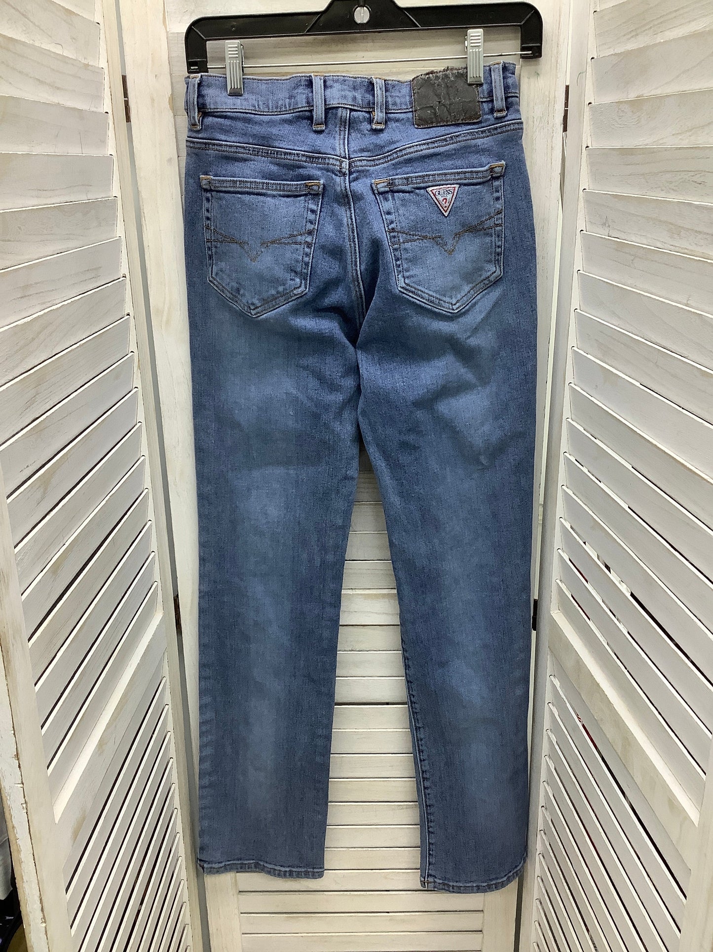 Jeans Boyfriend By Guess In Blue Denim, Size: 2