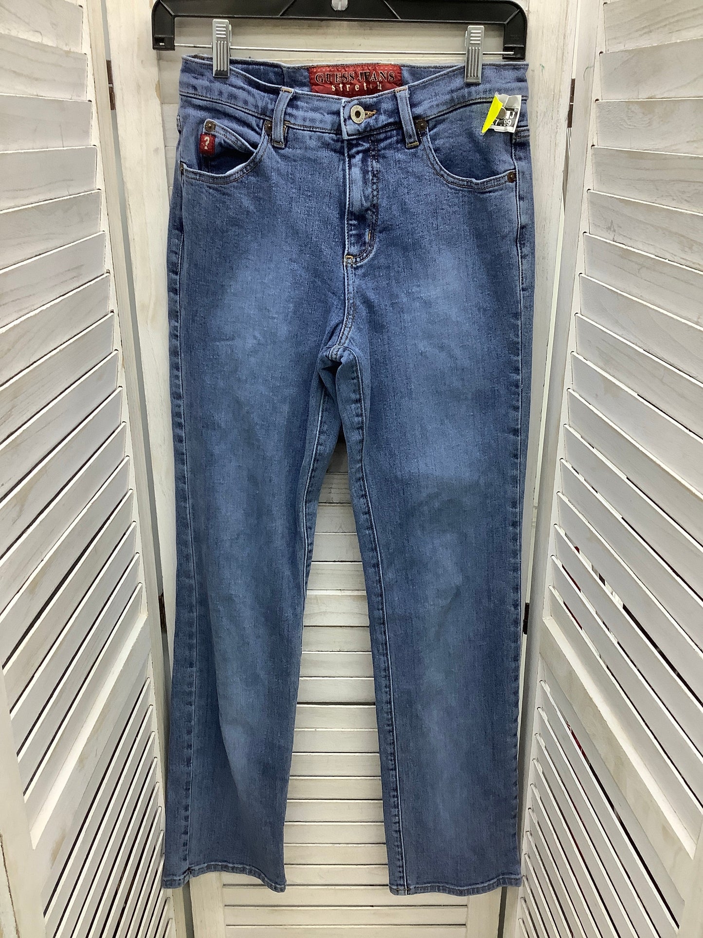 Jeans Boyfriend By Guess In Blue Denim, Size: 2