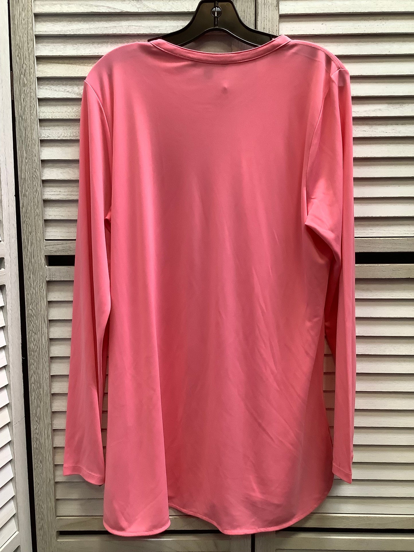 Top Long Sleeve By Ralph Lauren In Pink, Size: Xl