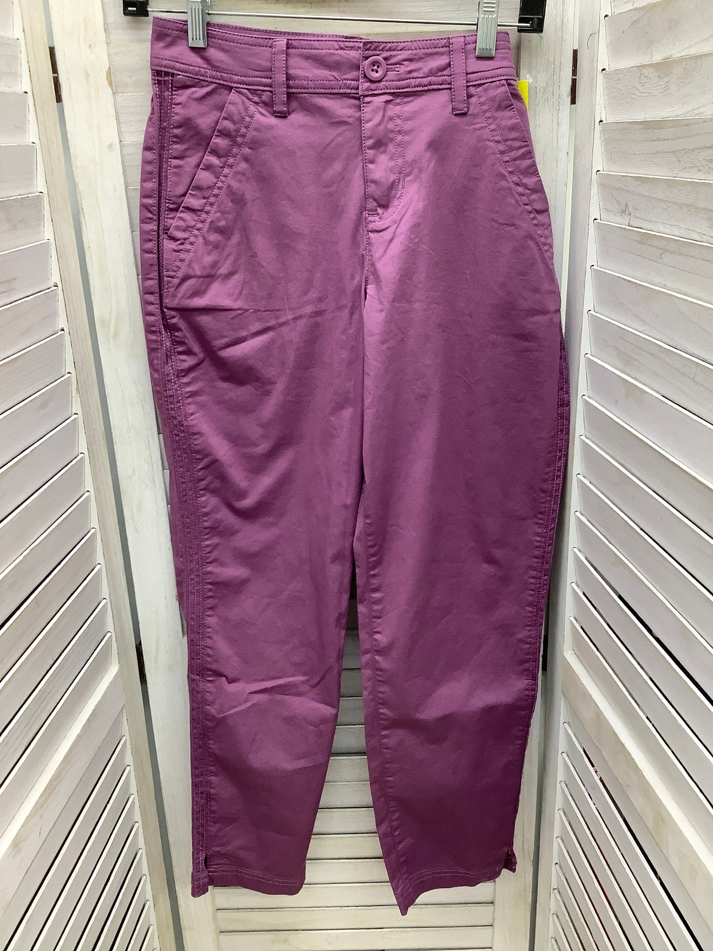 Pants Chinos & Khakis By Eddie Bauer In Purple, Size: 2