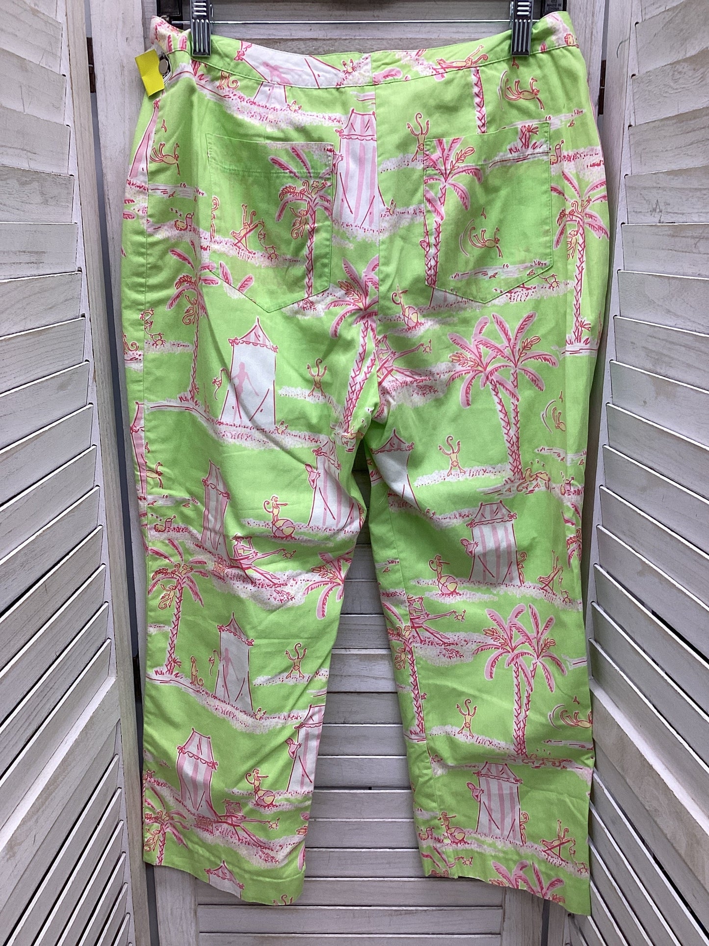 Capris By Lilly Pulitzer In Multi-colored, Size: 8