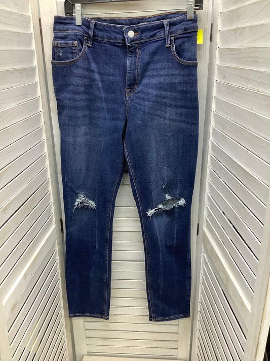 Jeans Boyfriend By Old Navy In Blue Denim, Size: 16