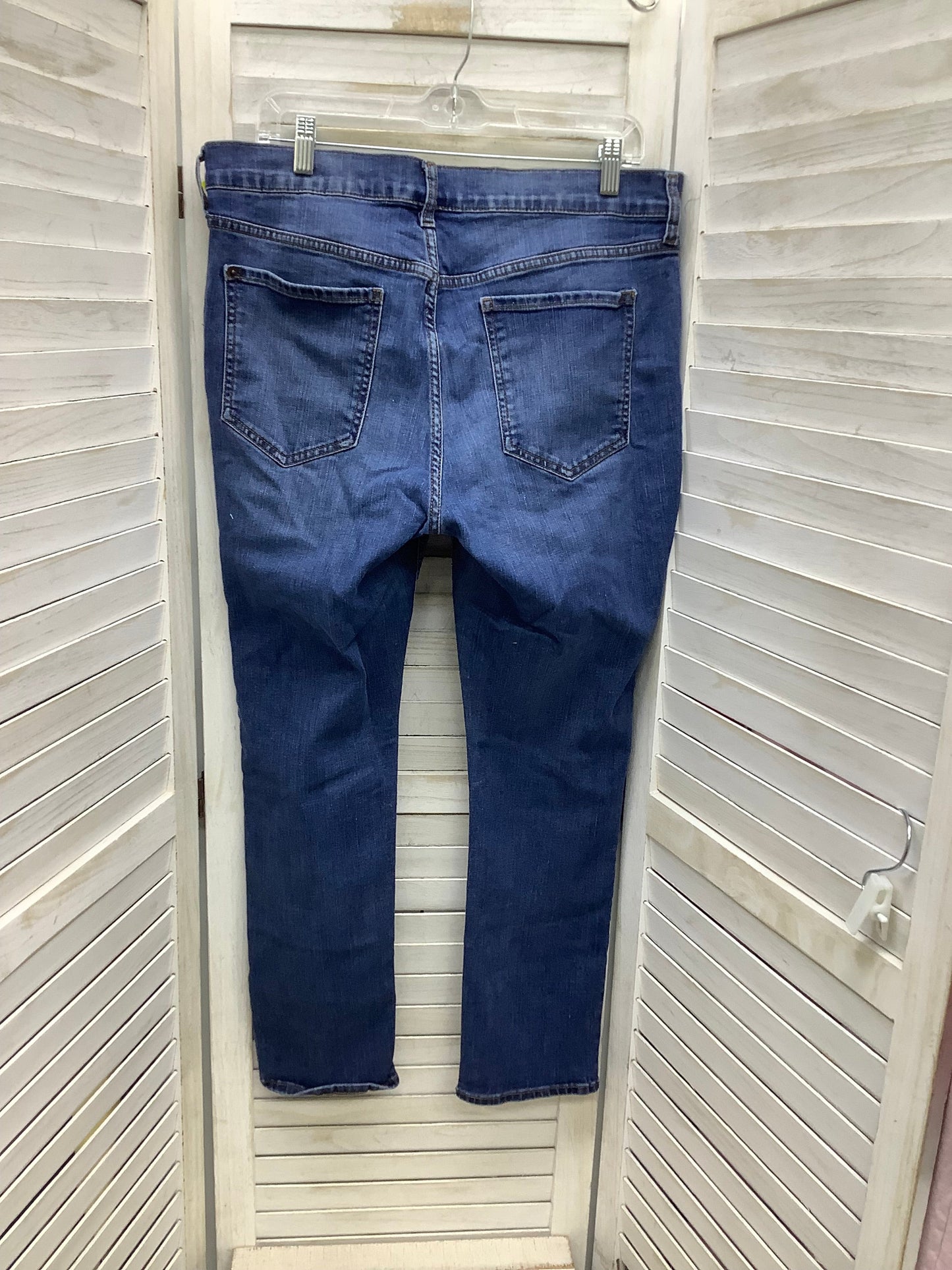 Jeans Boyfriend By Old Navy In Blue Denim, Size: 14