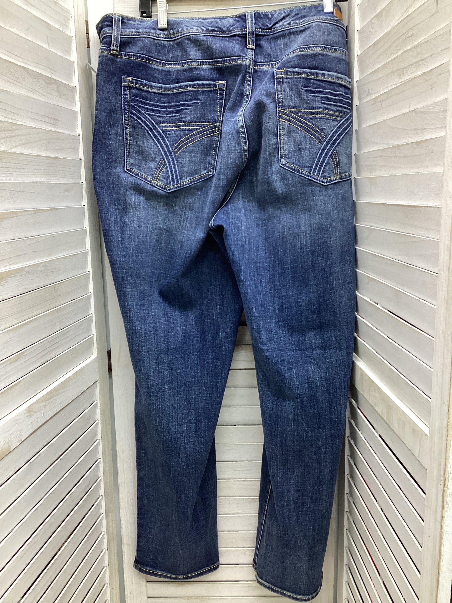 Jeans Boyfriend By Seven 7 In Blue Denim, Size: 20