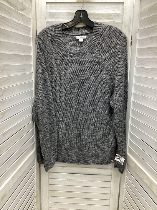 Sweater By Sonoma In Grey, Size: L