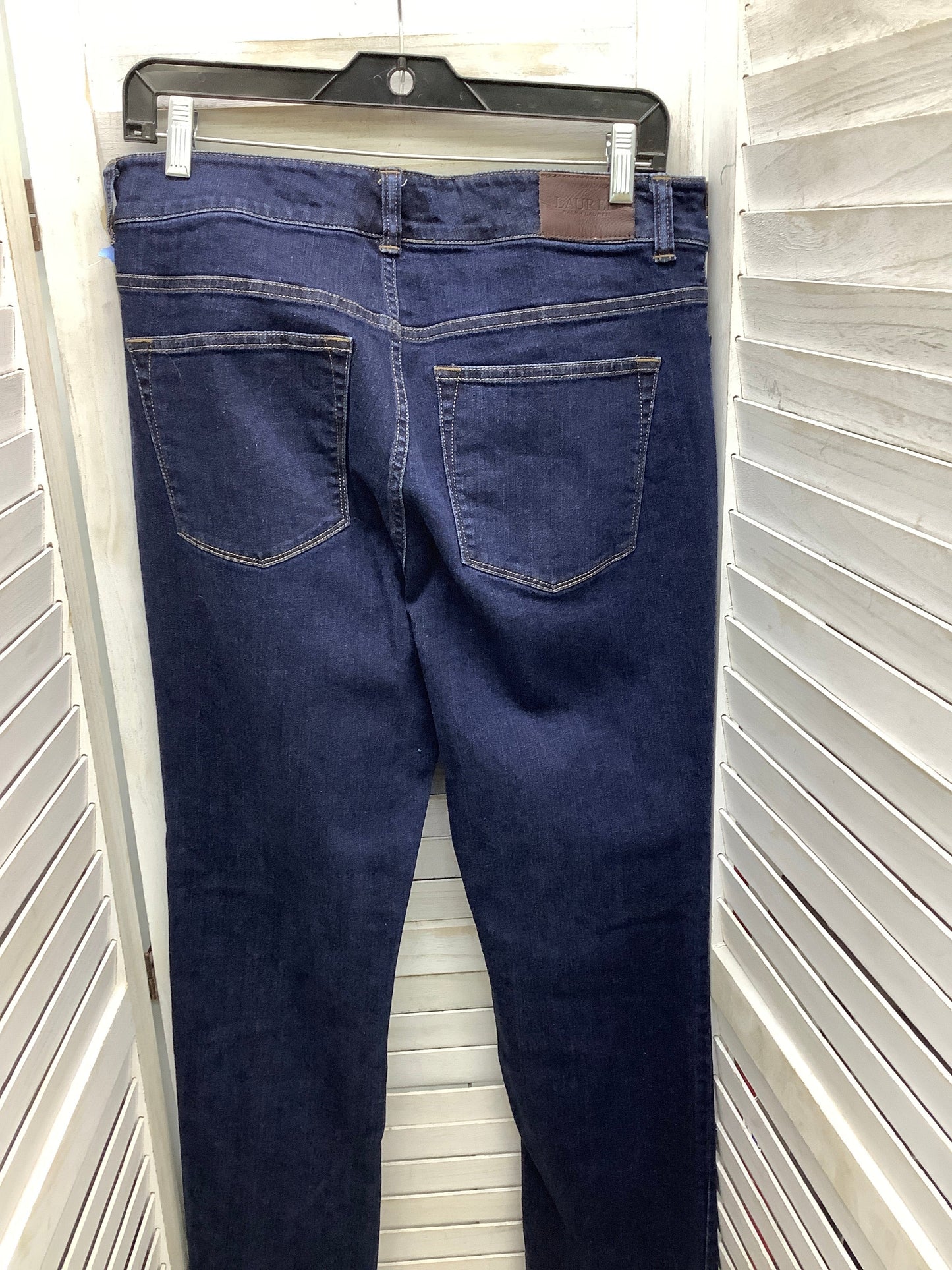 Jeans Boot Cut By Ralph Lauren In Blue, Size: 12