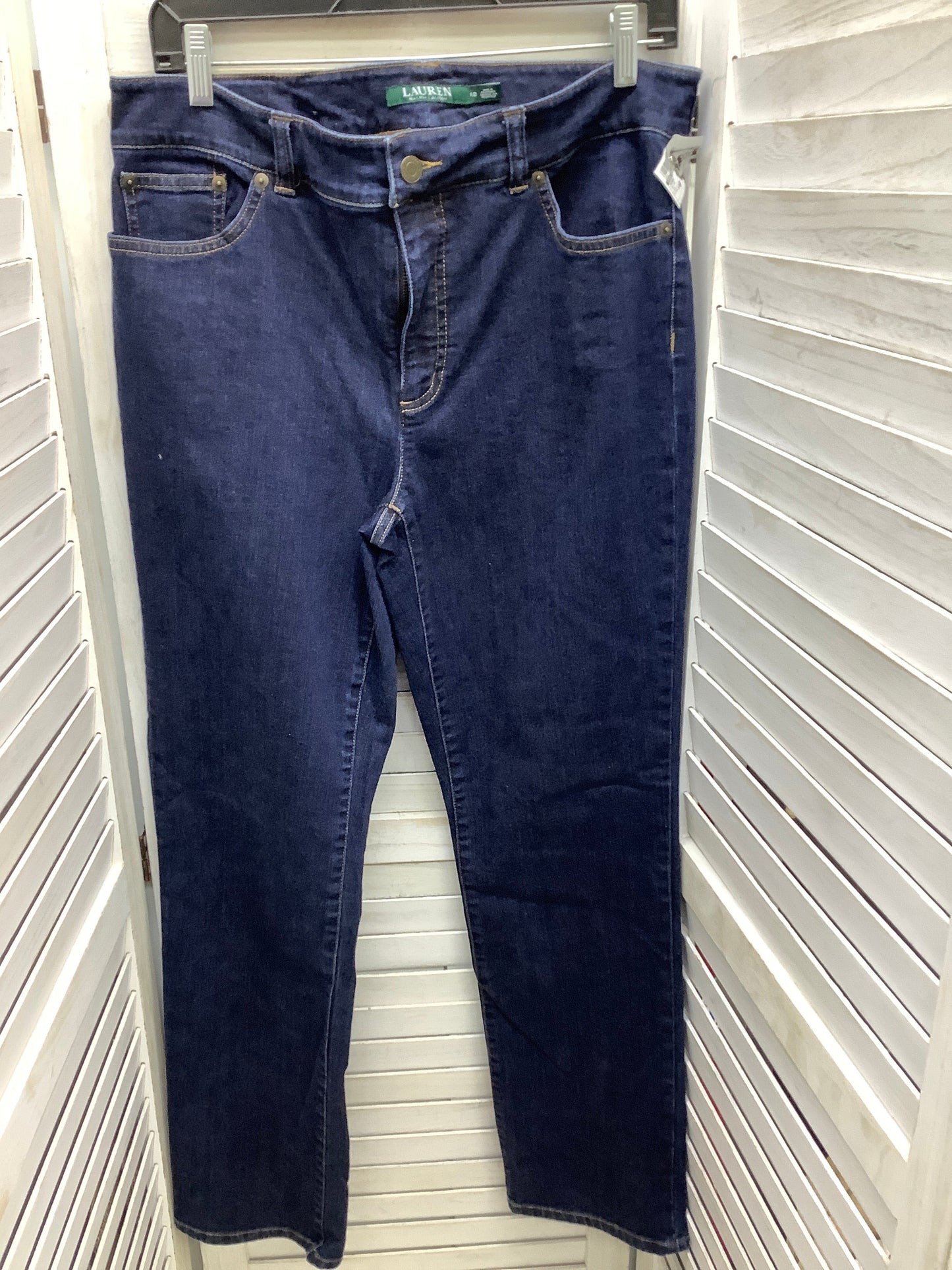 Jeans Boot Cut By Ralph Lauren In Blue, Size: 12