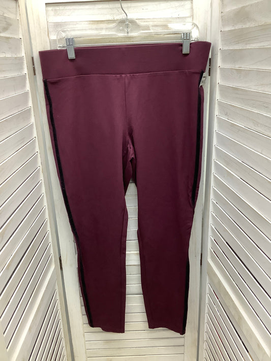 Pants Chinos & Khakis By Loft In Purple, Size: L