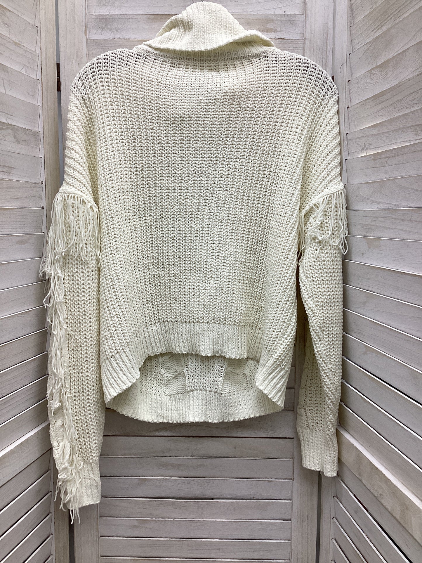 Sweater By No Comment In Ivory, Size: L