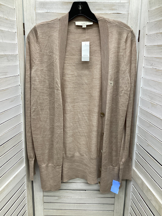 Cardigan By Loft In Tan, Size: M