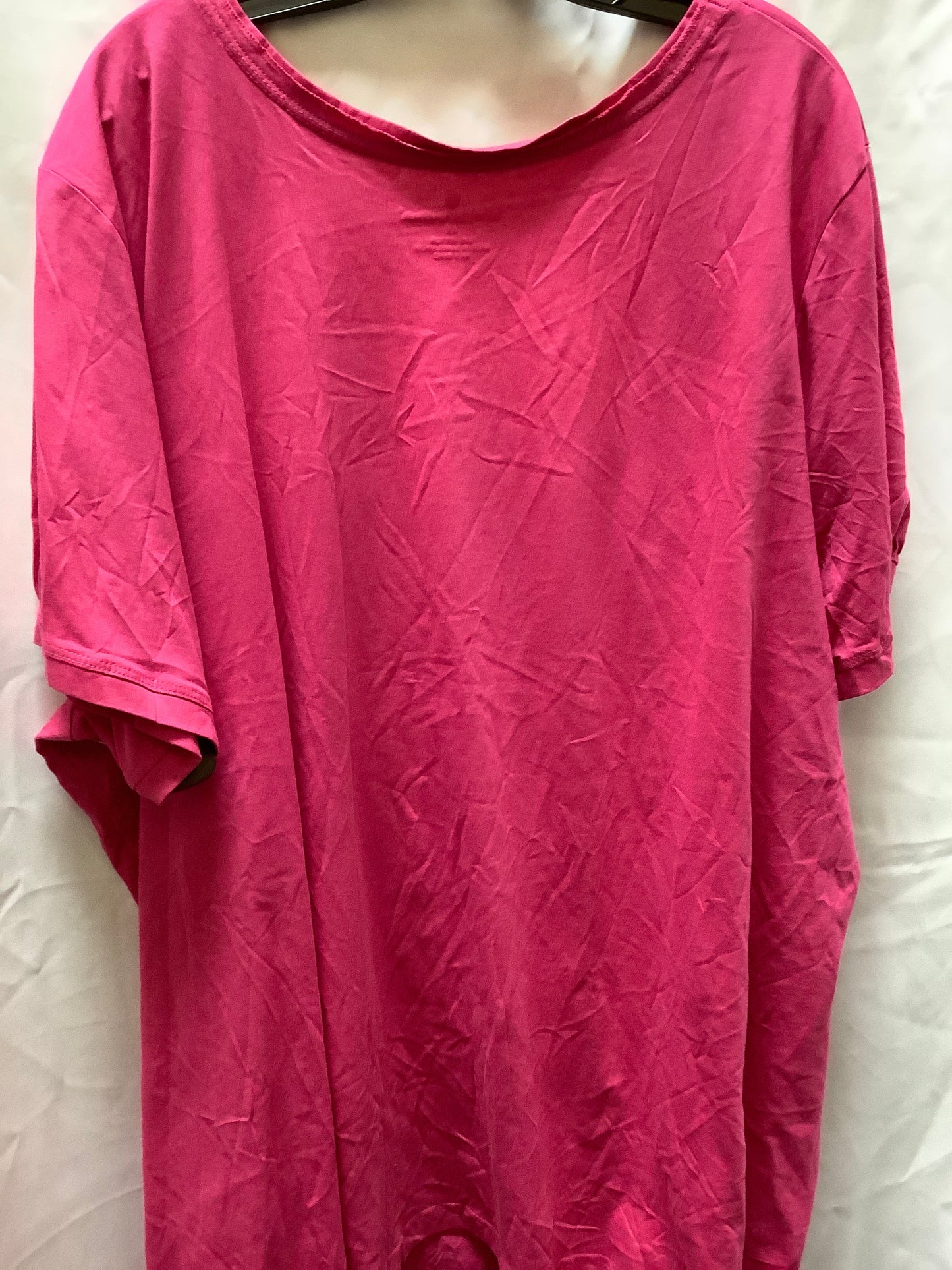 Top Short Sleeve Basic By Woman Within  Size: 4x