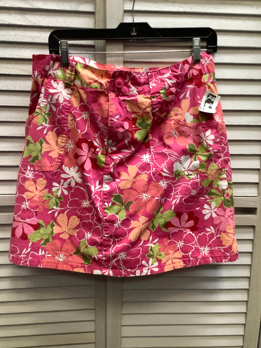 Floral Skort White Stag, Size M