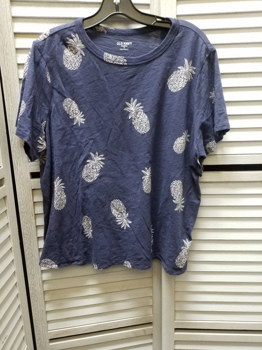 Top Short Sleeve Basic By Old Navy  Size: Xl