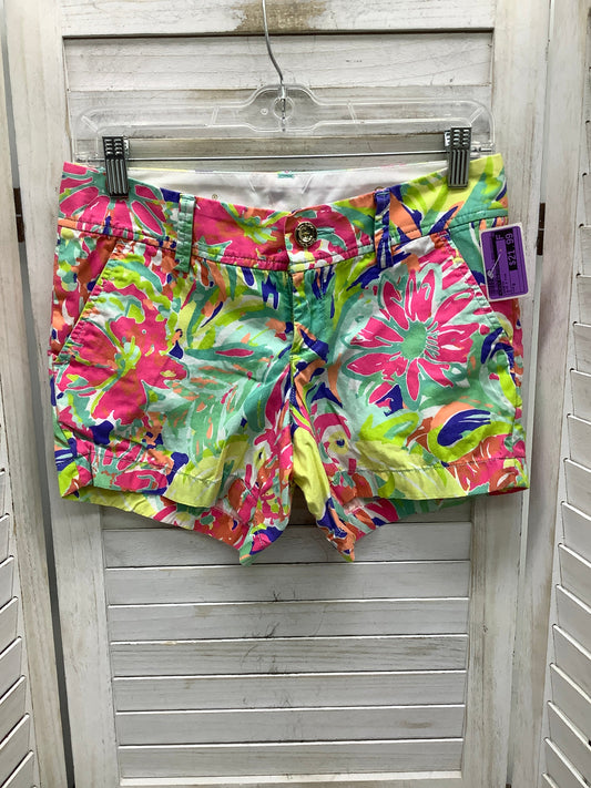 Blue & Pink Shorts Lilly Pulitzer, Size 0