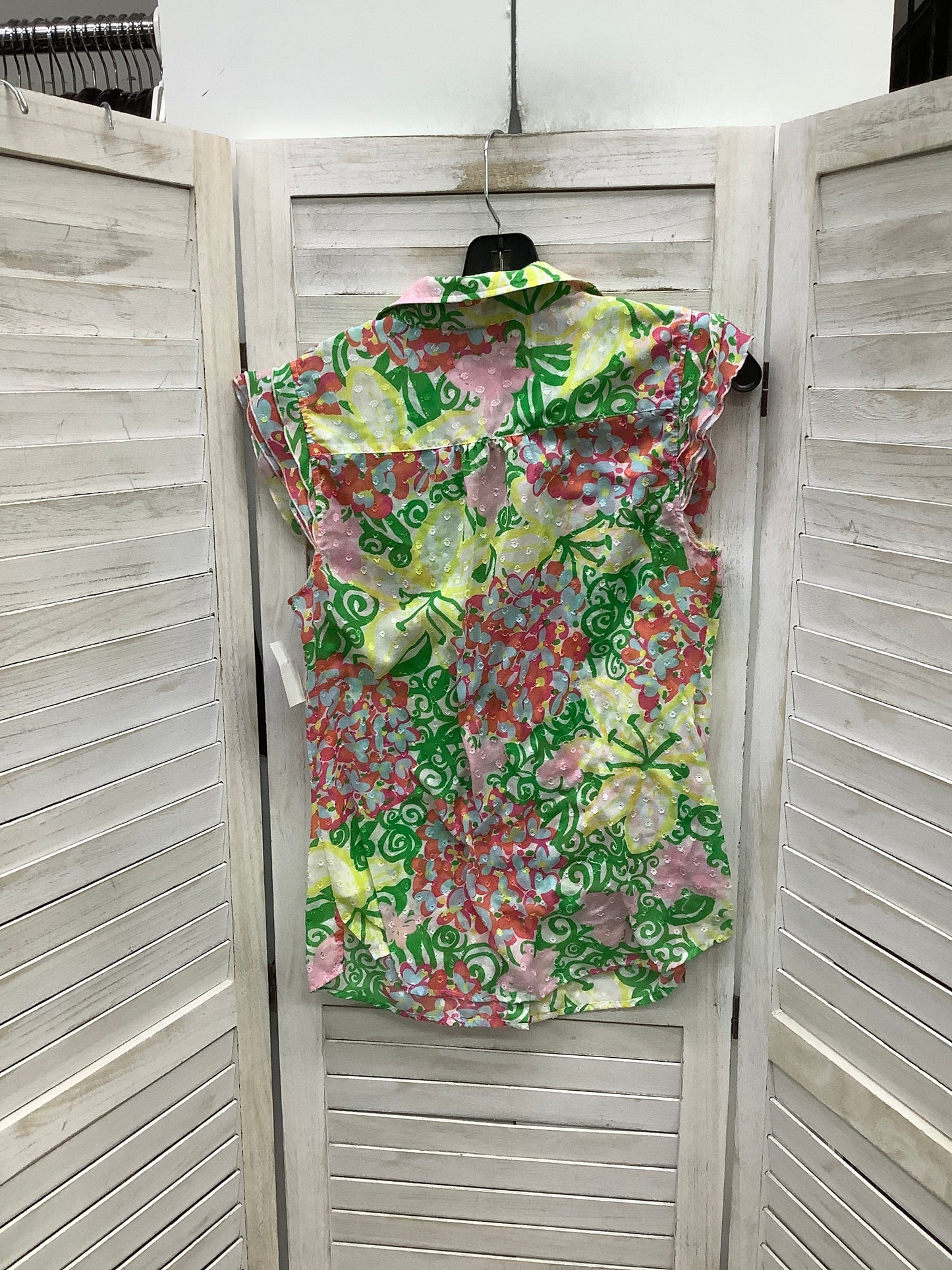 Multi-colored Top Sleeveless Lilly Pulitzer, Size 6