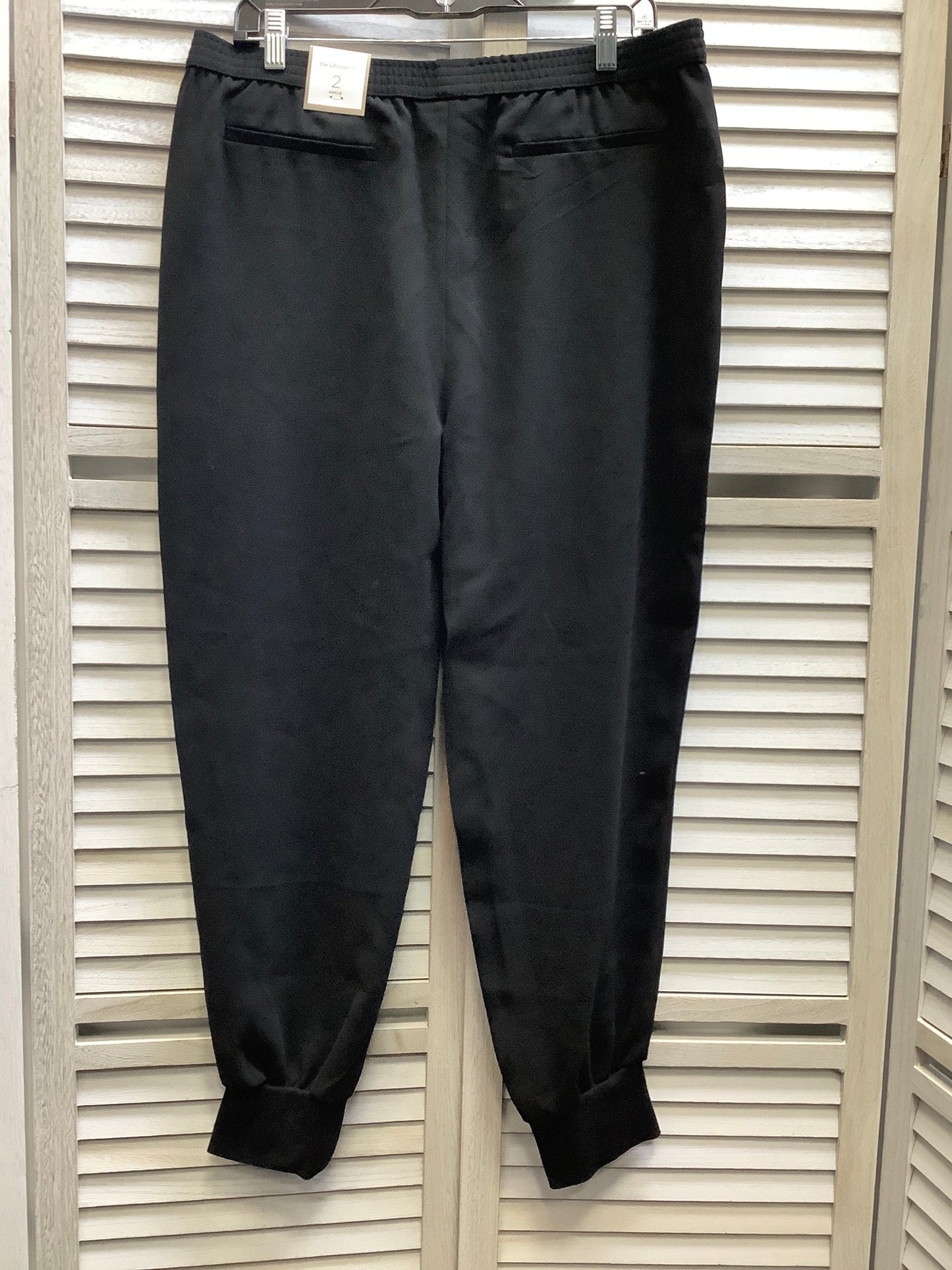 Black Pants Wide Leg Chicos, Size 2