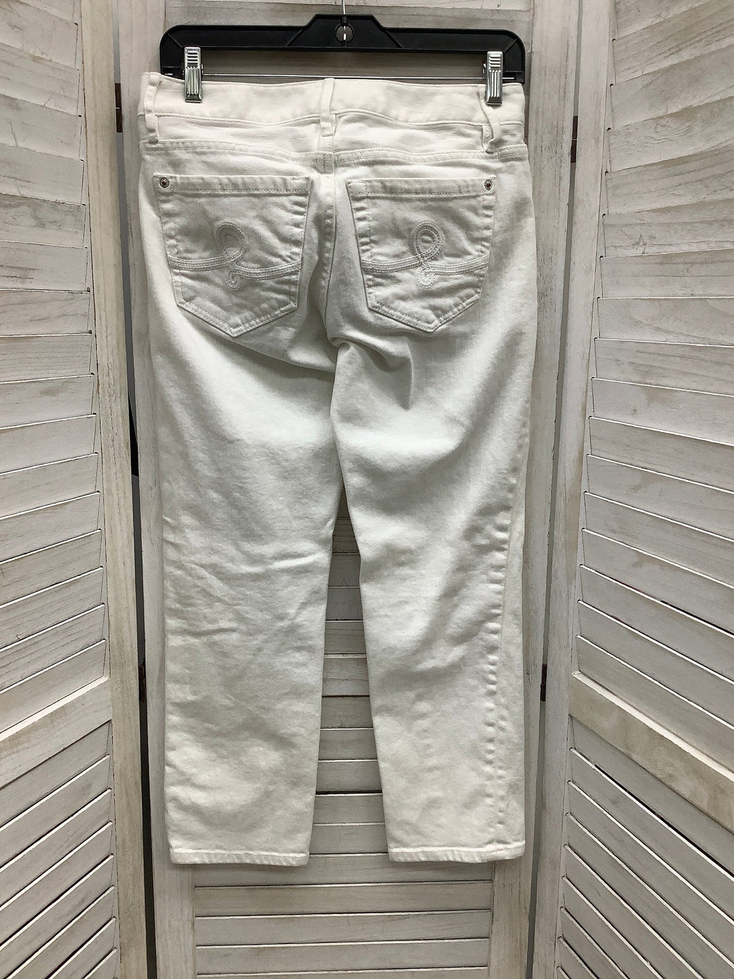 White Denim Capris Lilly Pulitzer, Size 4