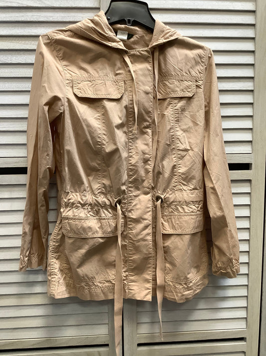 Coat Raincoat By J. Crew In Peach, Size: Xs