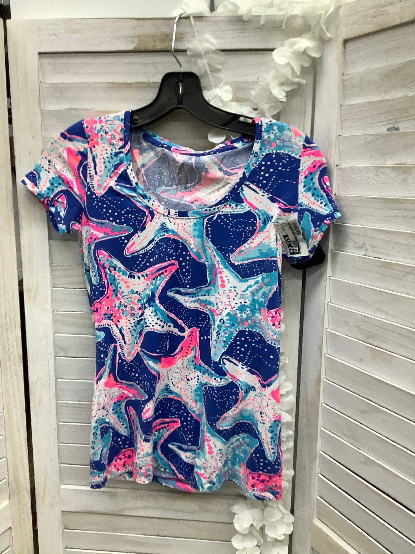 Top Short Sleeve By Lilly Pulitzer  Size: Xxs